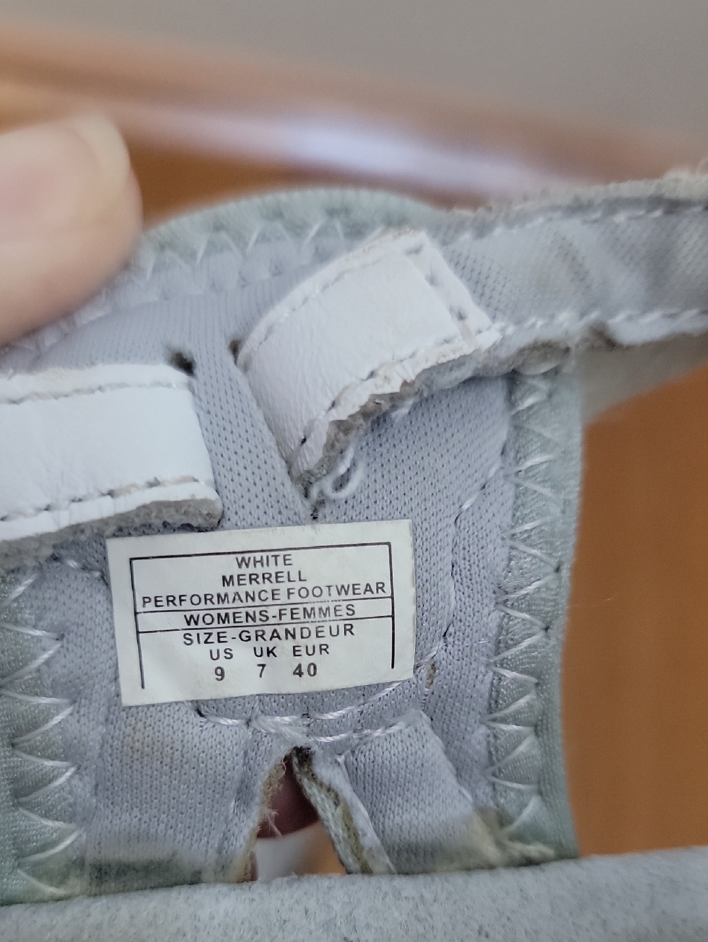 MERRELL Women’s Light Gray White Strappy Sandals Casual Summer Comfort Shoes 9 - Picture 8 of 8